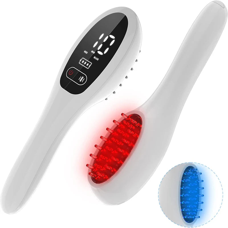 Radiance Red & Infrared Light Therapy Hair Brush
