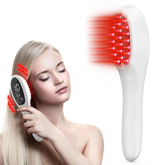 Radiance Red & Infrared Light Therapy Hair Brush