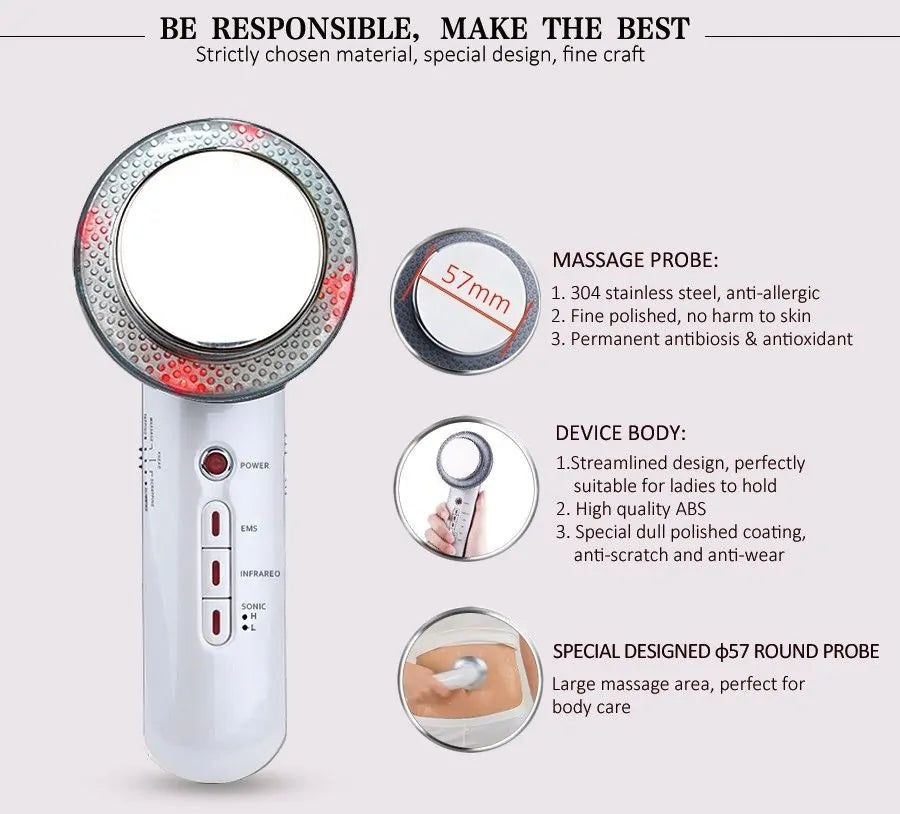 Infrared EMS LIPO Slimming Massager